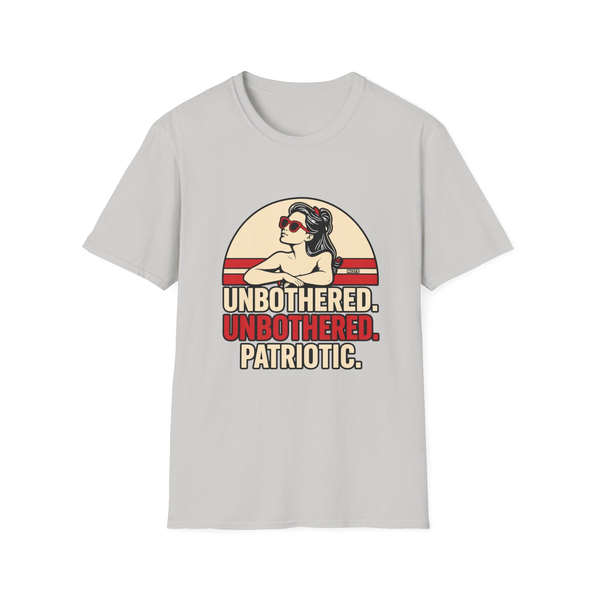 Unbothered Patriotic T-Shirt