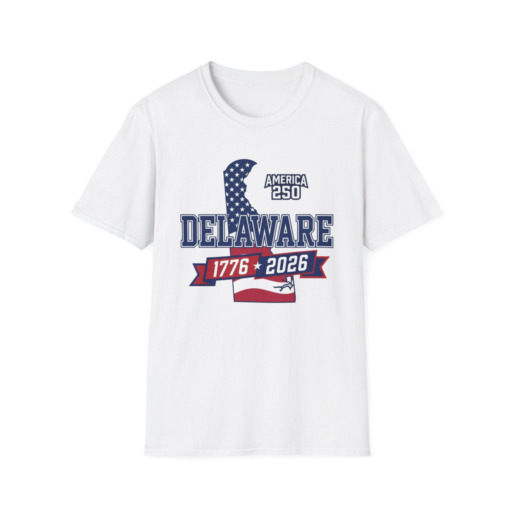 Delaware 1776–2026 Bicentennial Eagle T-Shirt - America 250 State Pride