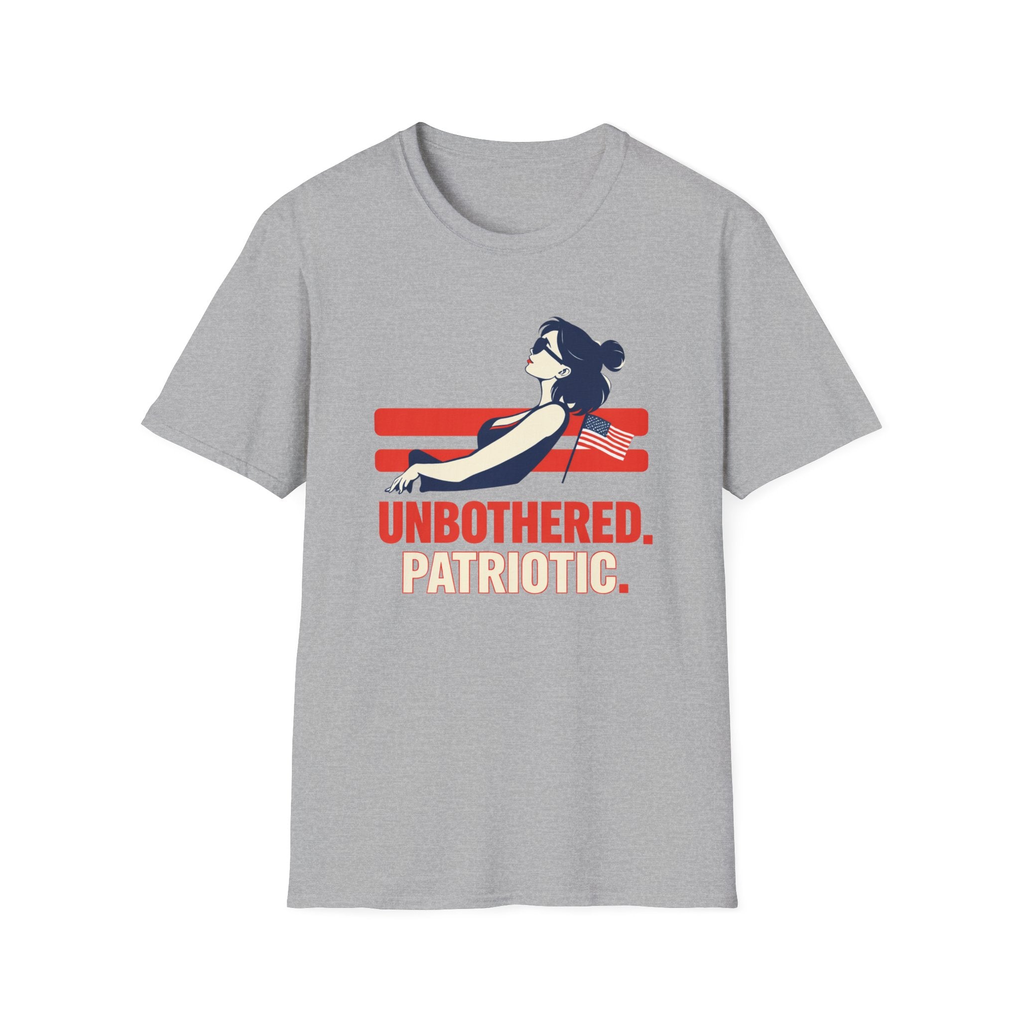Unbothered Patriotic T-Shirt