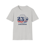 25 Years of Freedom Patriotic Eagle Anniversary T-Shirt