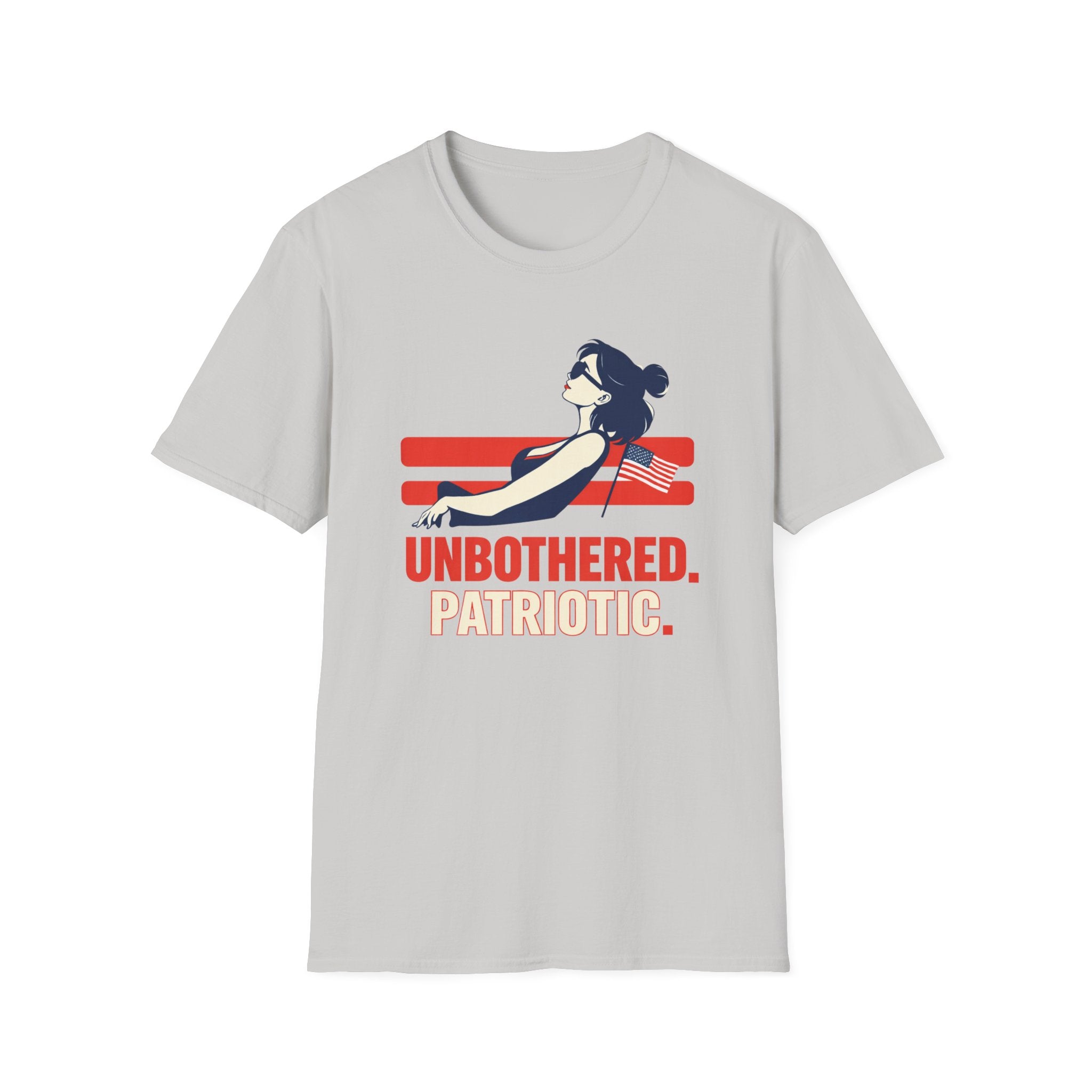 Unbothered Patriotic T-Shirt