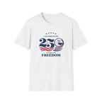 25 Years of Freedom Patriotic Eagle Anniversary T-Shirt