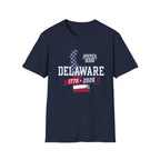 Delaware 1776–2026 Bicentennial Eagle T-Shirt - America 250 State Pride