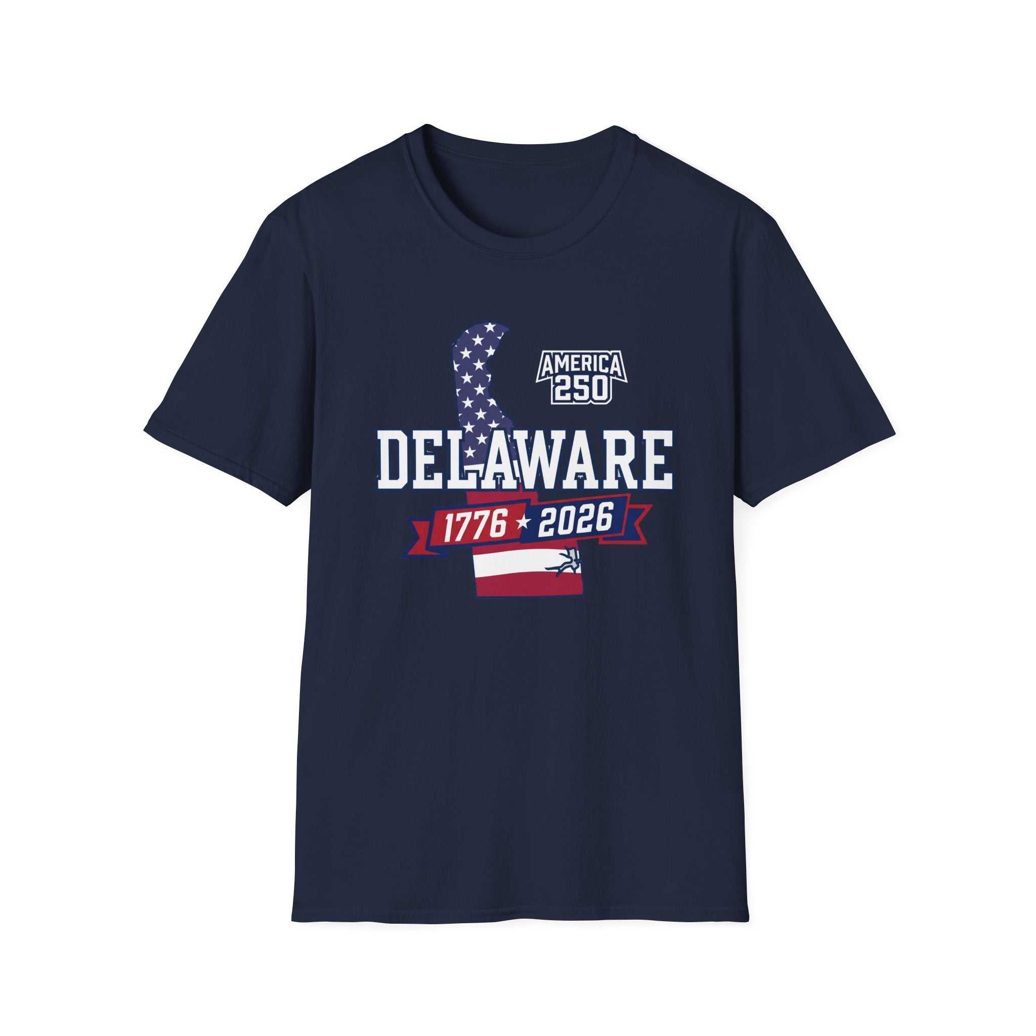Delaware 1776–2026 Bicentennial Eagle T-Shirt - America 250 State Pride