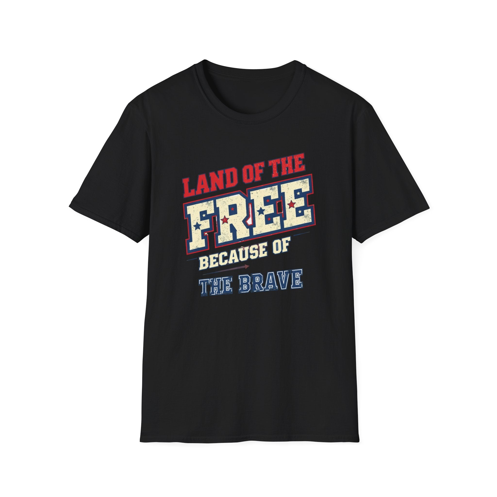Land Of The Free Because of The Brave T-Shirt